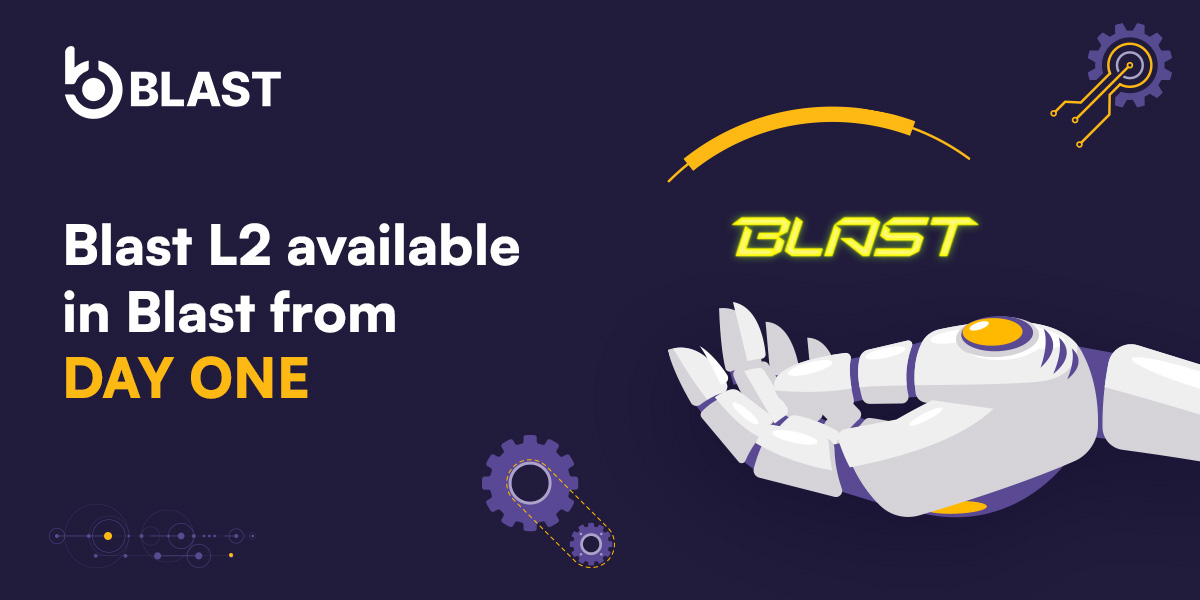Blast L2 Mainnet Available in Blast since Day 1!