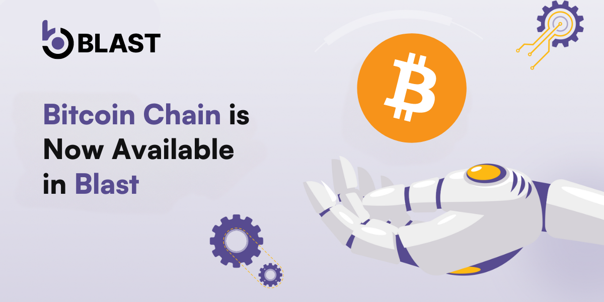 Bitcoin Chain Endpoints are now available in Blast