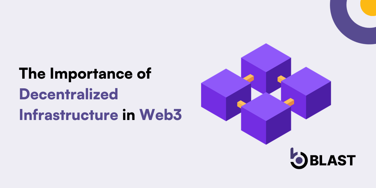 The importance of Decentralized Infrastructure in Web3 The importance of Decentralized Infrastructure in Web3